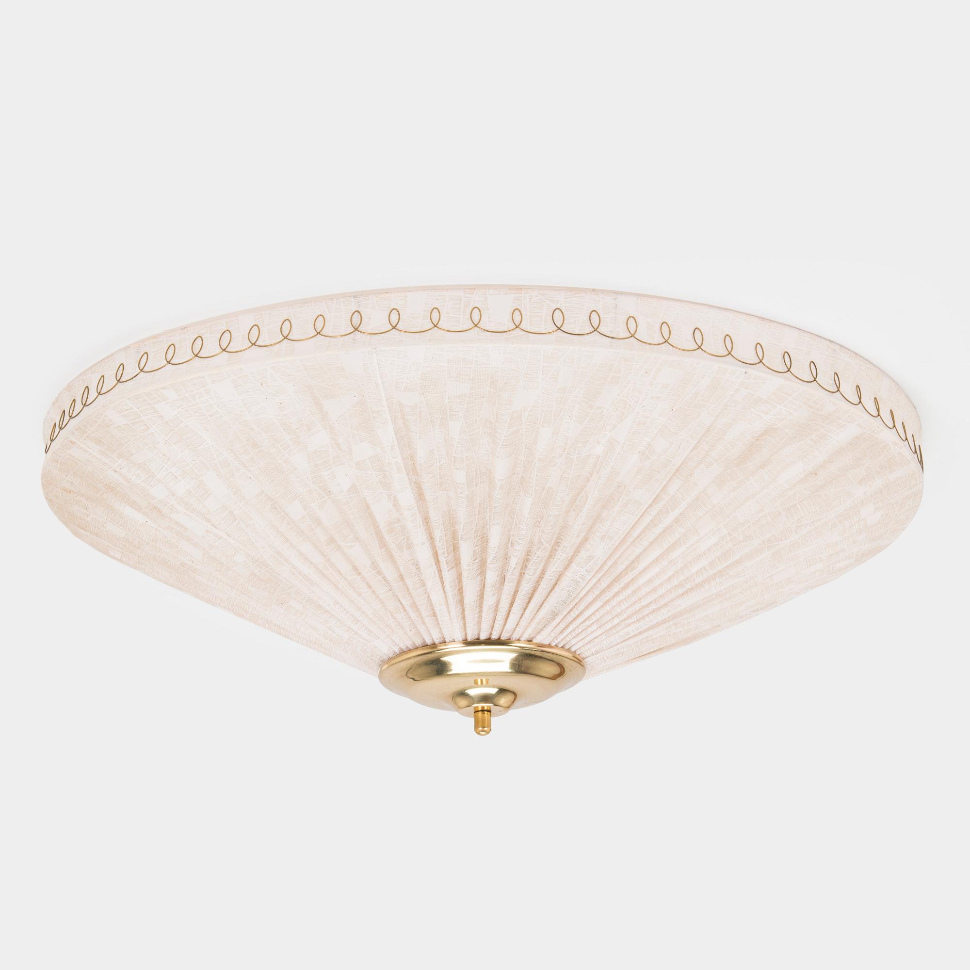 A mid-20th century ceiling light.