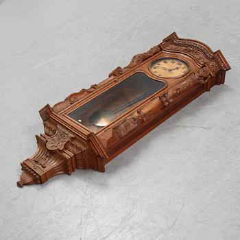 An Austrian wall regulator, late 19th century.