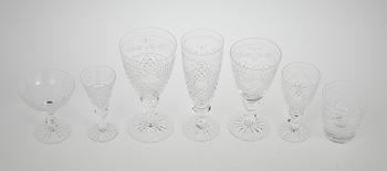 GLASSERVIS, 85 delar, "Elvira Madigan", Kosta.