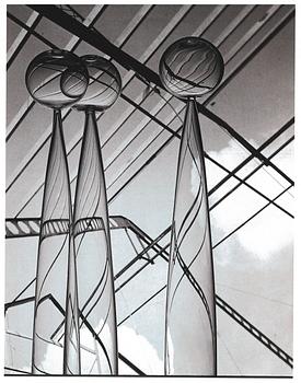 John Selbing, skulptur "Klot över kon", Orrefors ca 1957.
