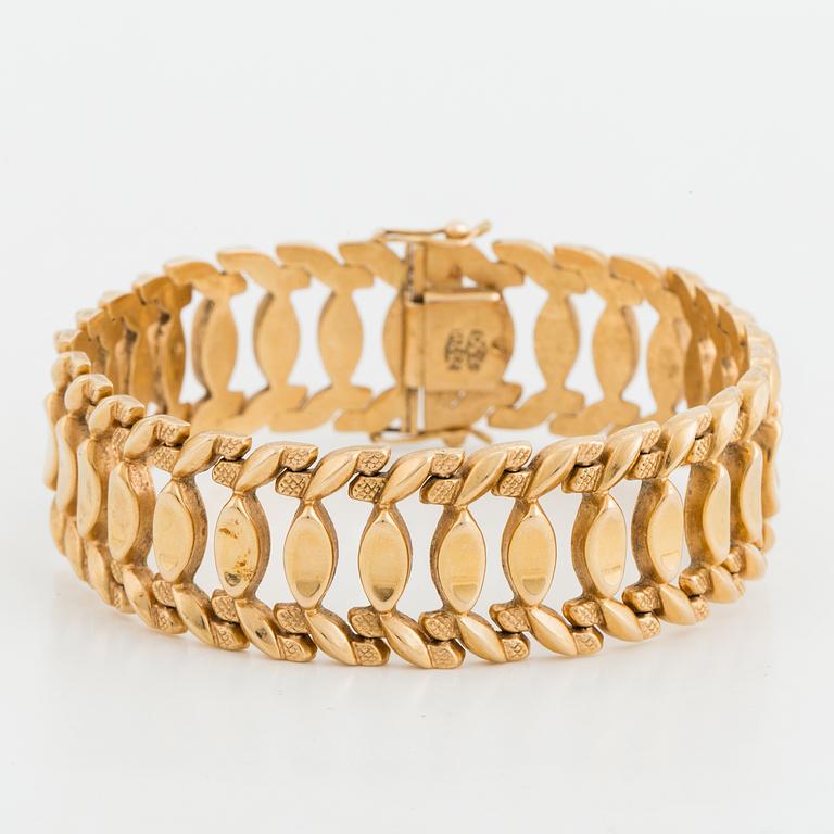 ARMBAND, 18K guld.