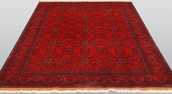 A carpet, Afghan, sk Khan Mohammadi, ca 230 x 165 cm.