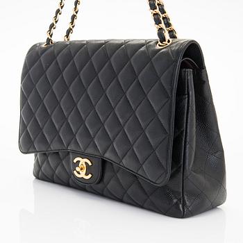 Chanel, a 'Double Flap Bag Maxi' bag, 2010-2011.