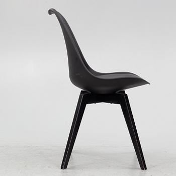 Chairs, 8 pcs, contemporary production.