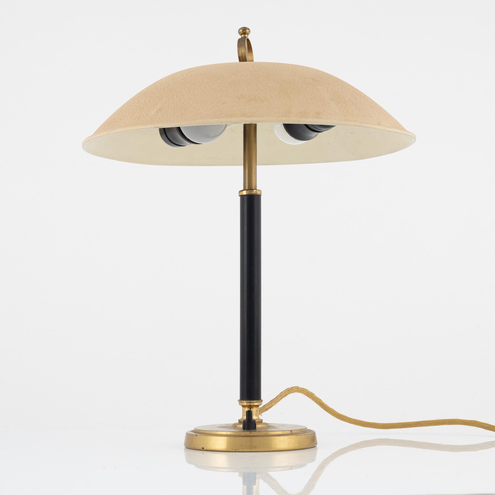 Bertil Brisborg, a table lamp, model "32391", Nordiska Kompaniet 1950s.