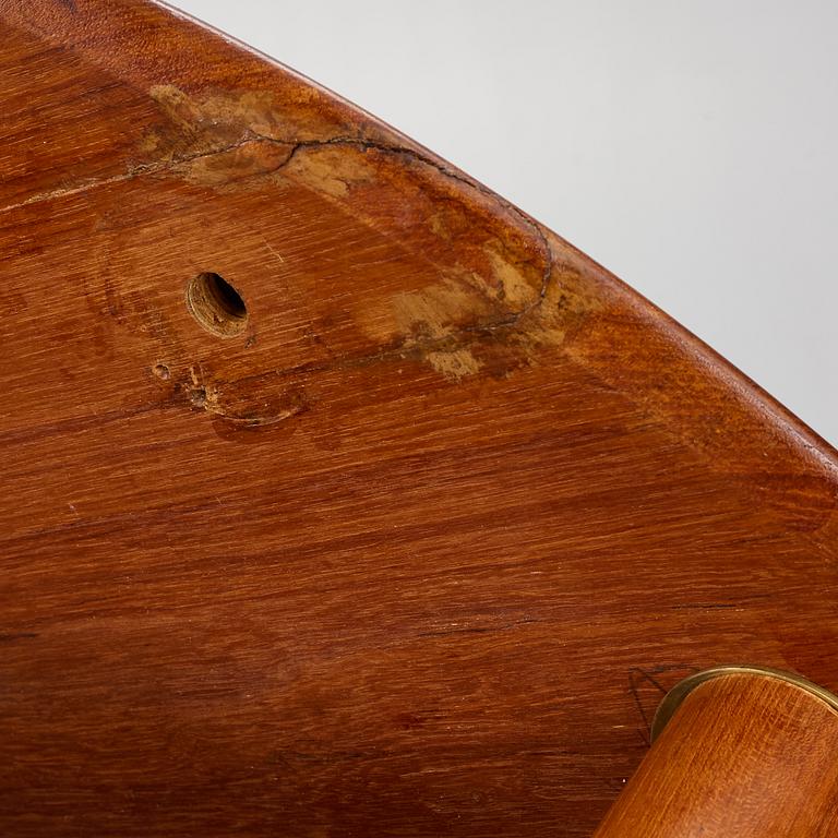 Peter Hvidt & Orla Mølgaard Nielsen, a 'Minerva' coffee table, France & Daverkosen, Denmark, 1950s.