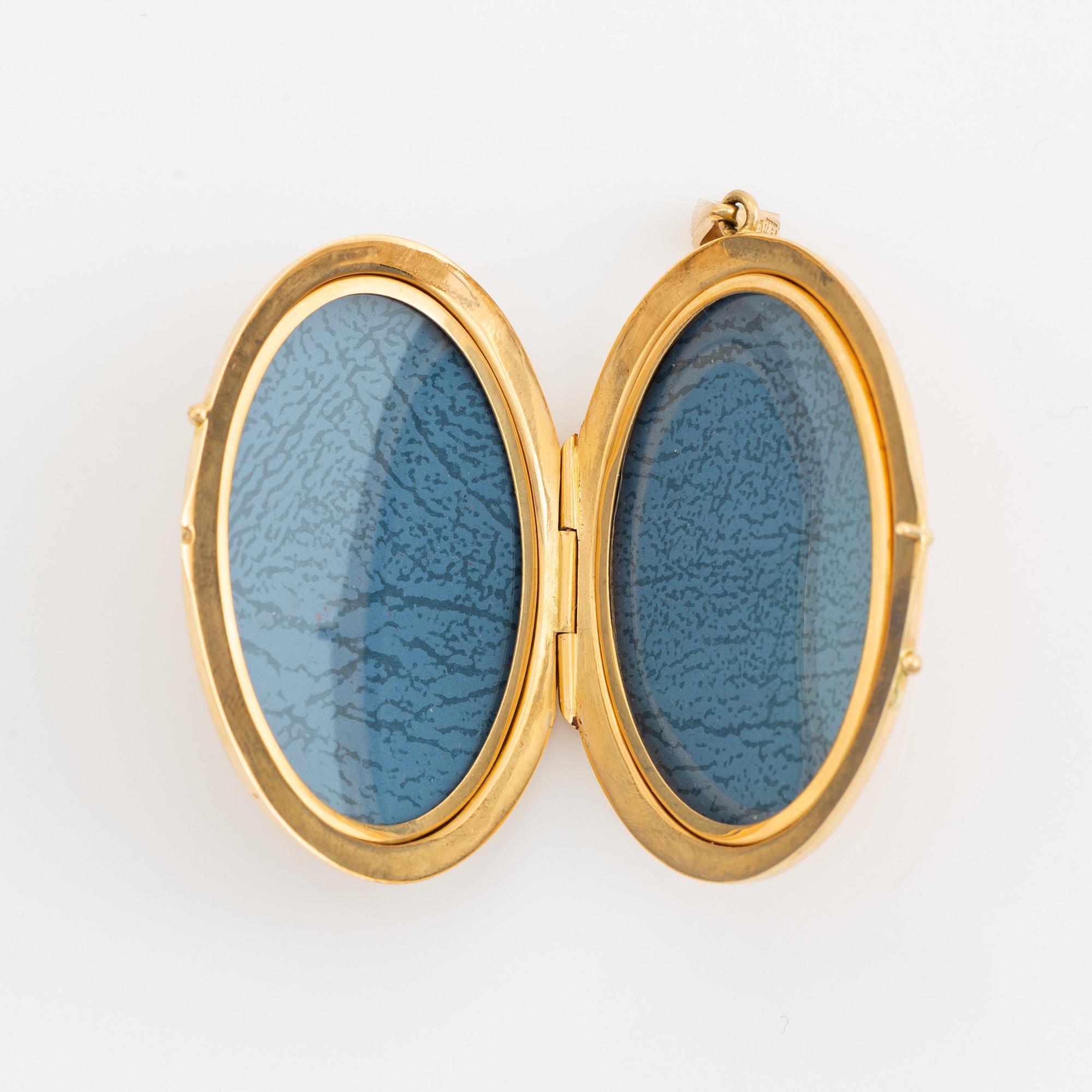 Berlock, 18K guld, K&EC, 1947.