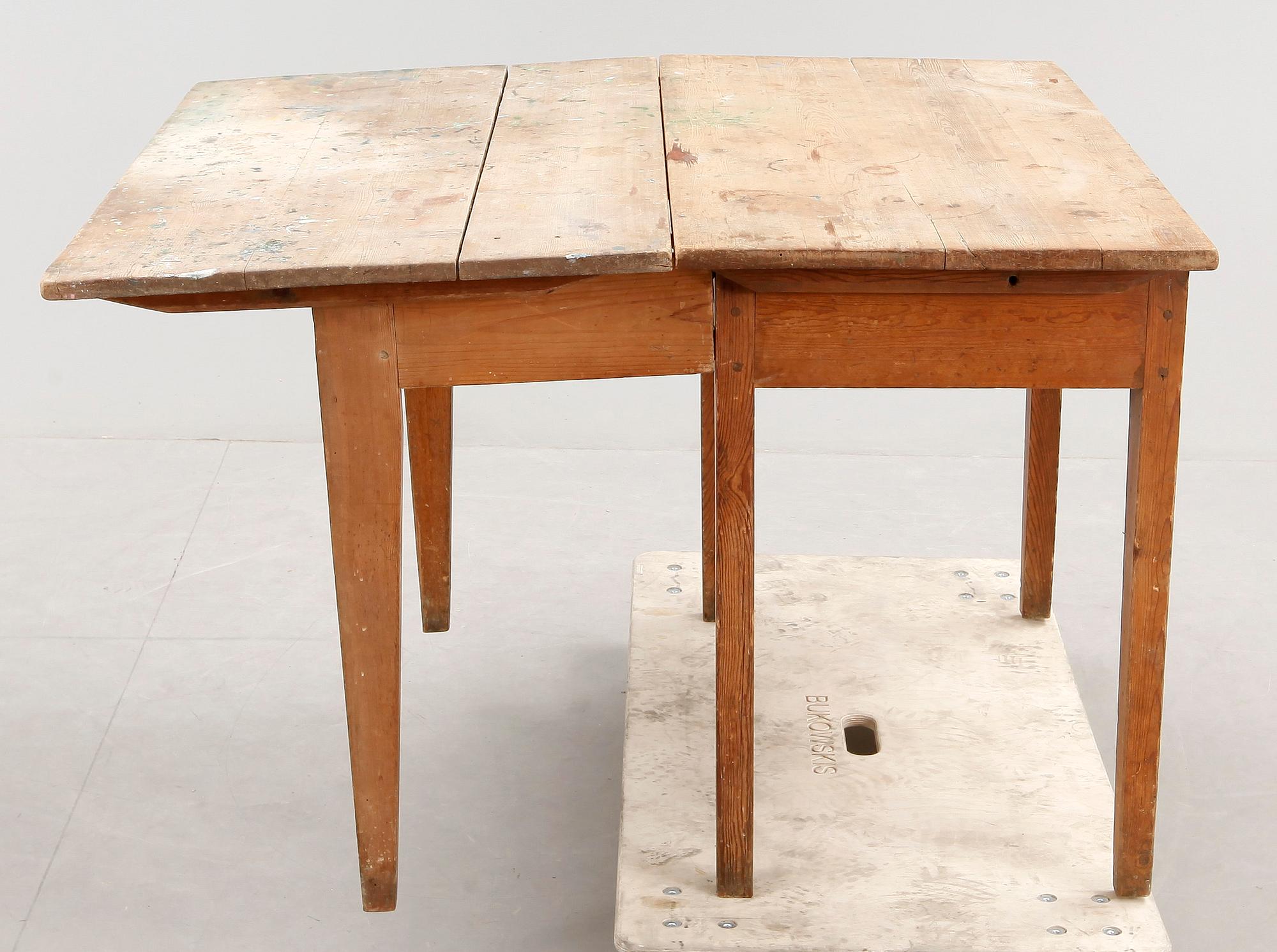 SLAGBORD, allmoge, 1800-tal.