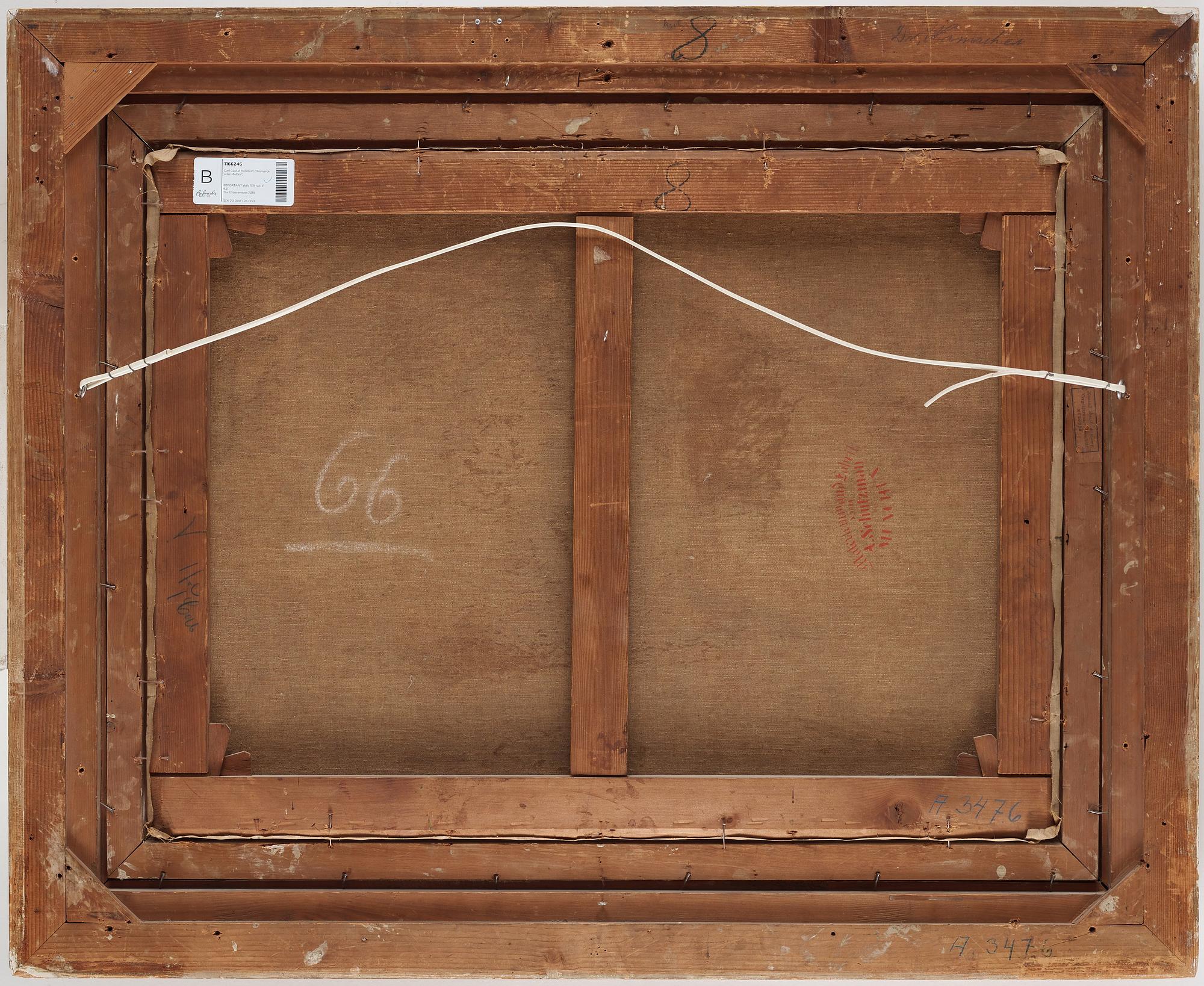 Carl Gustaf Hellqvist, "Bismarck oder Moltke".