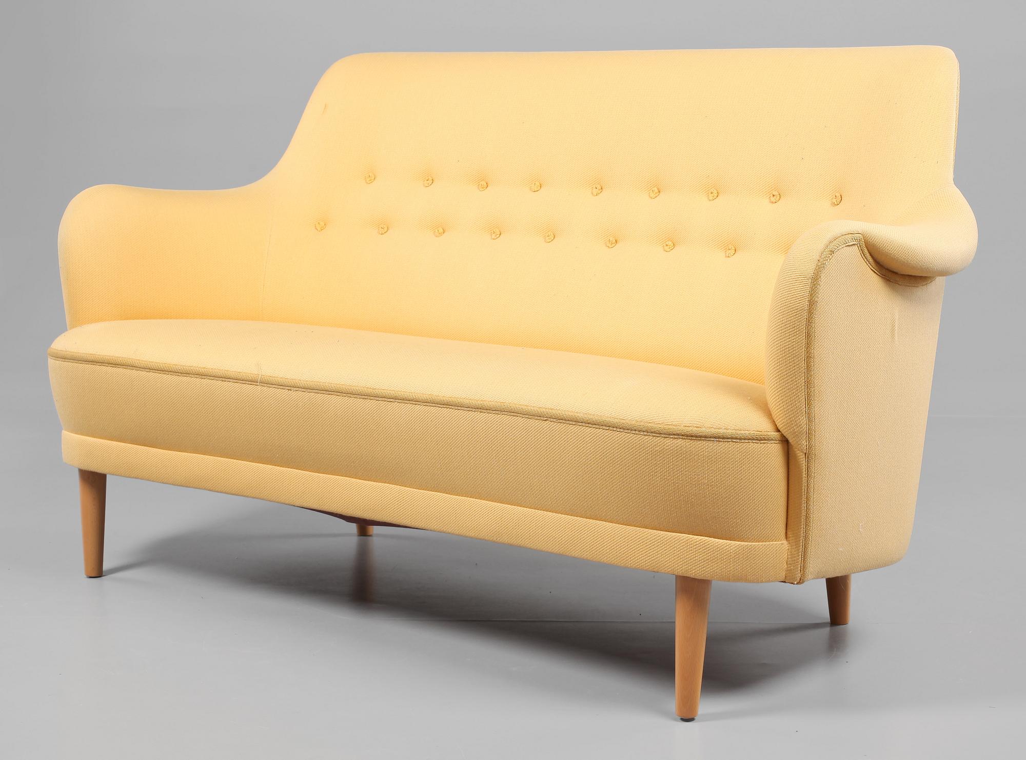 SOFFA, "Samsas", Carl Malmsten, O H Sjögrens Stoppmöbler, Tranås, 1900-talets andra hälft.