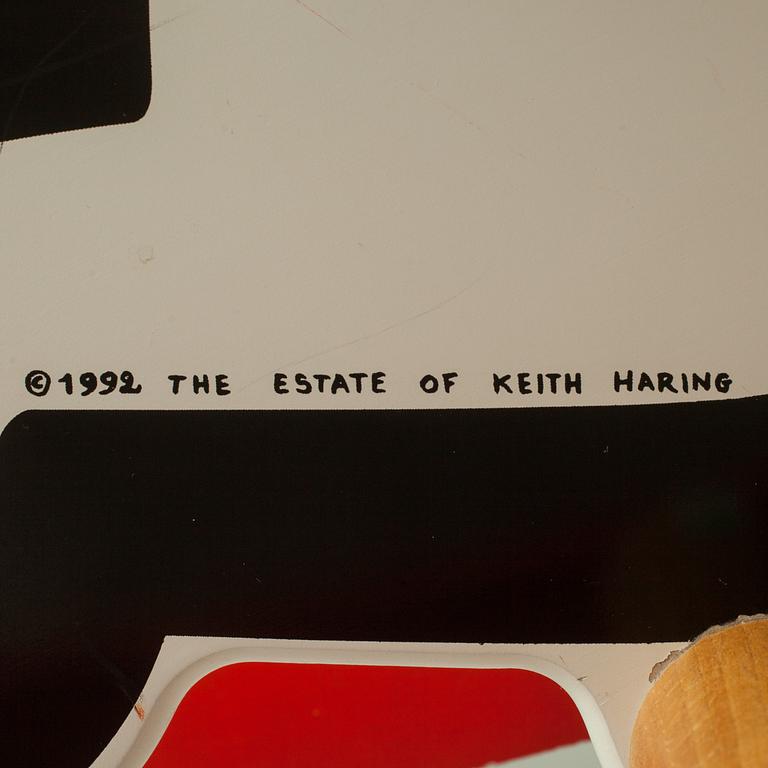 GUNGHÄST/"ROCKER", Keith Haring, Vilac, Frankrike. 1992.
