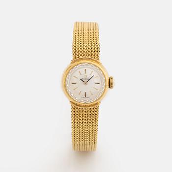 Omega 18K gold ladies watch.