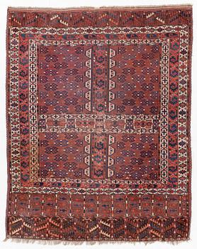 Matta, Yomuth, Enzi, Turkmenistan, 1800-tal. 170x135 cm.