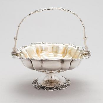 Ivan Gubkin, Konfektkorg, silver, Moskva, Ryssland 1843.