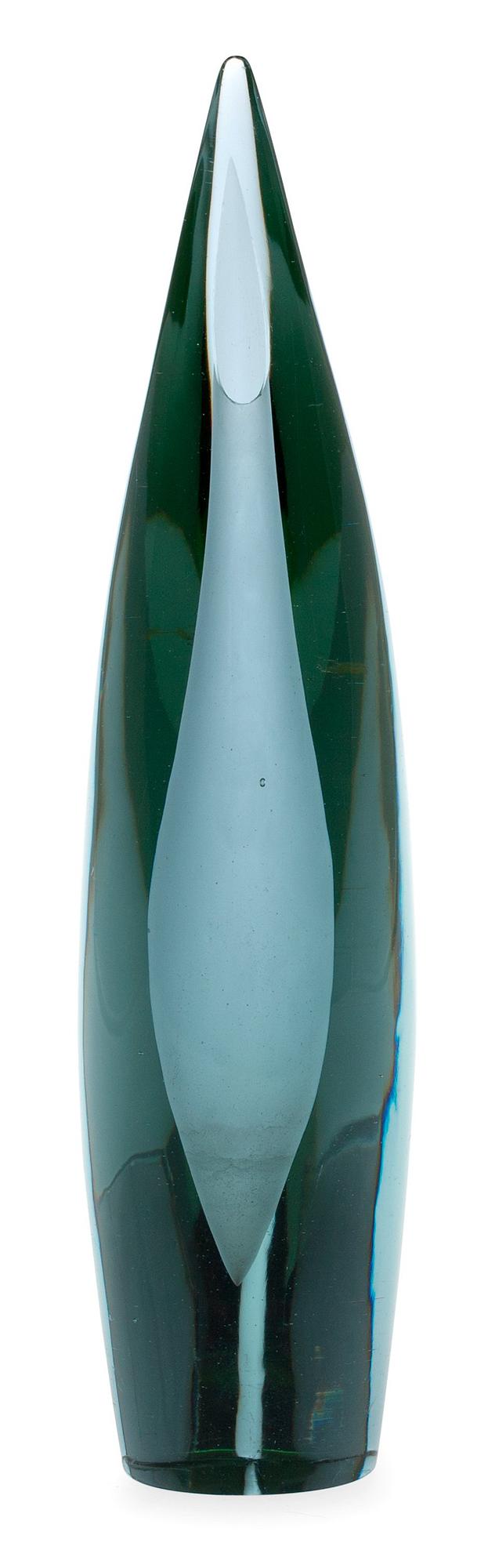 Aimo Okkolin, A GLASS SCULPTURE.