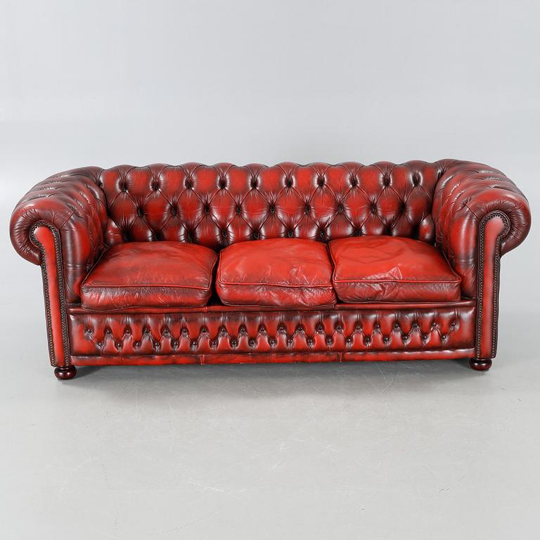 A sofa from the latter half of the 20th century.