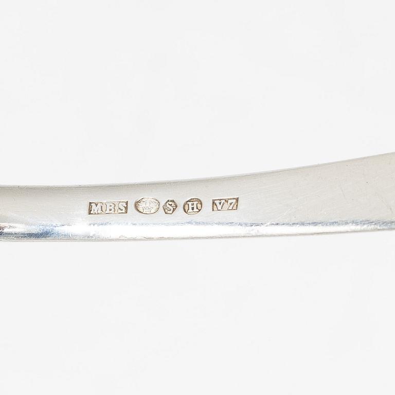 An 18 piece silver cutlery service, including Stehn M B, Halmstad 1926.