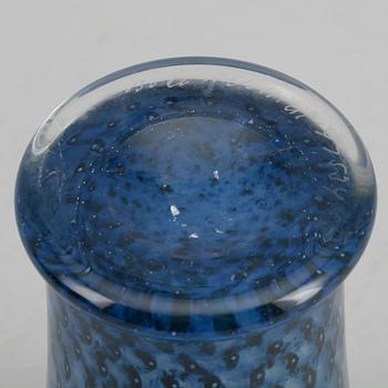 VAS, glas, Bertil Vallien, Boda, sent 1900-tal.
