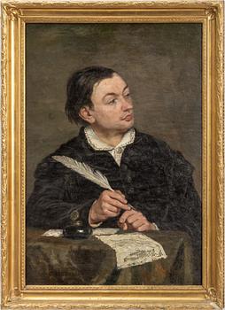 Unknown artist, Portrait in half-figure.