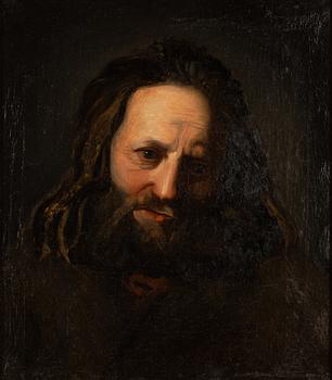 Unknown artist, 18/19th century, Study of a bearded man.