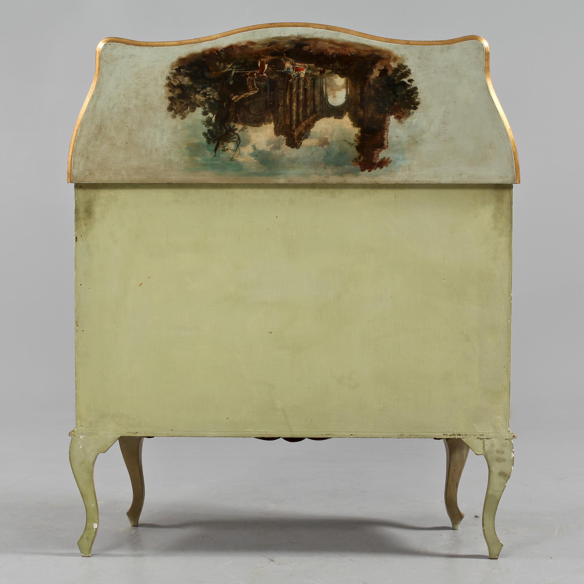 BARSKÅP, rokokostil, omkring 1900-talets mitt.