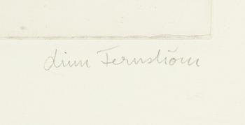 Linn Fernström, etching and numbered HC.