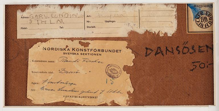 Randi Fisher, "Dansösen".