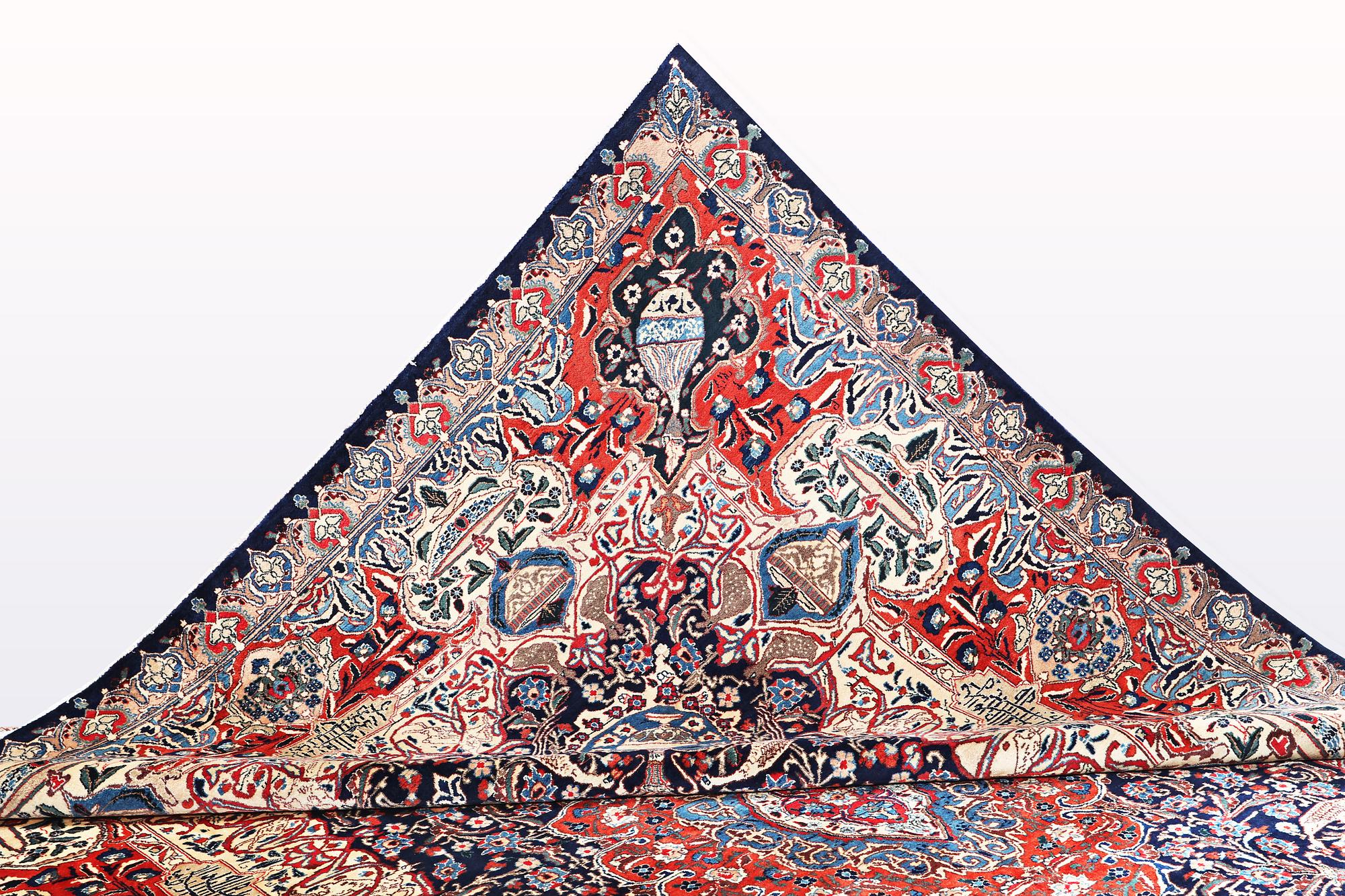 A carpet, Kashmar, ca 378 x 300 cm.