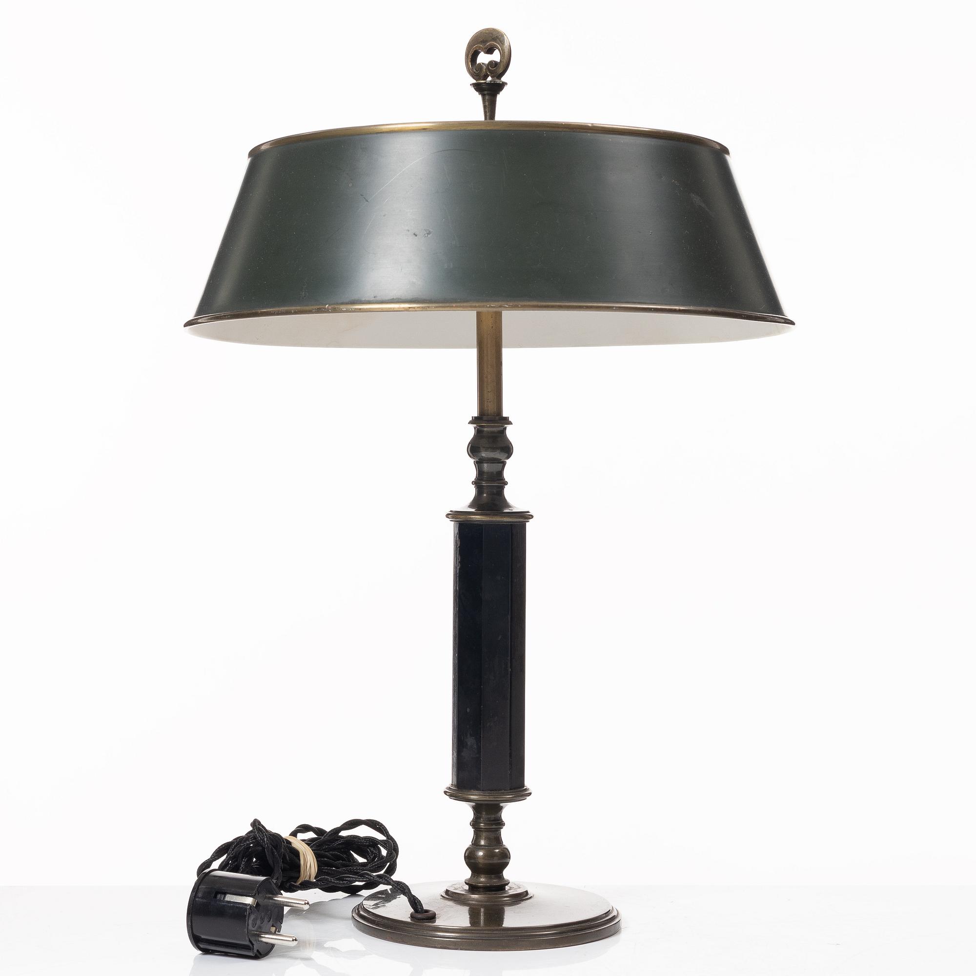 Erik Tidstrand, a table lamp model "27262", Nordiska Kompaniet, 1920s-30s.