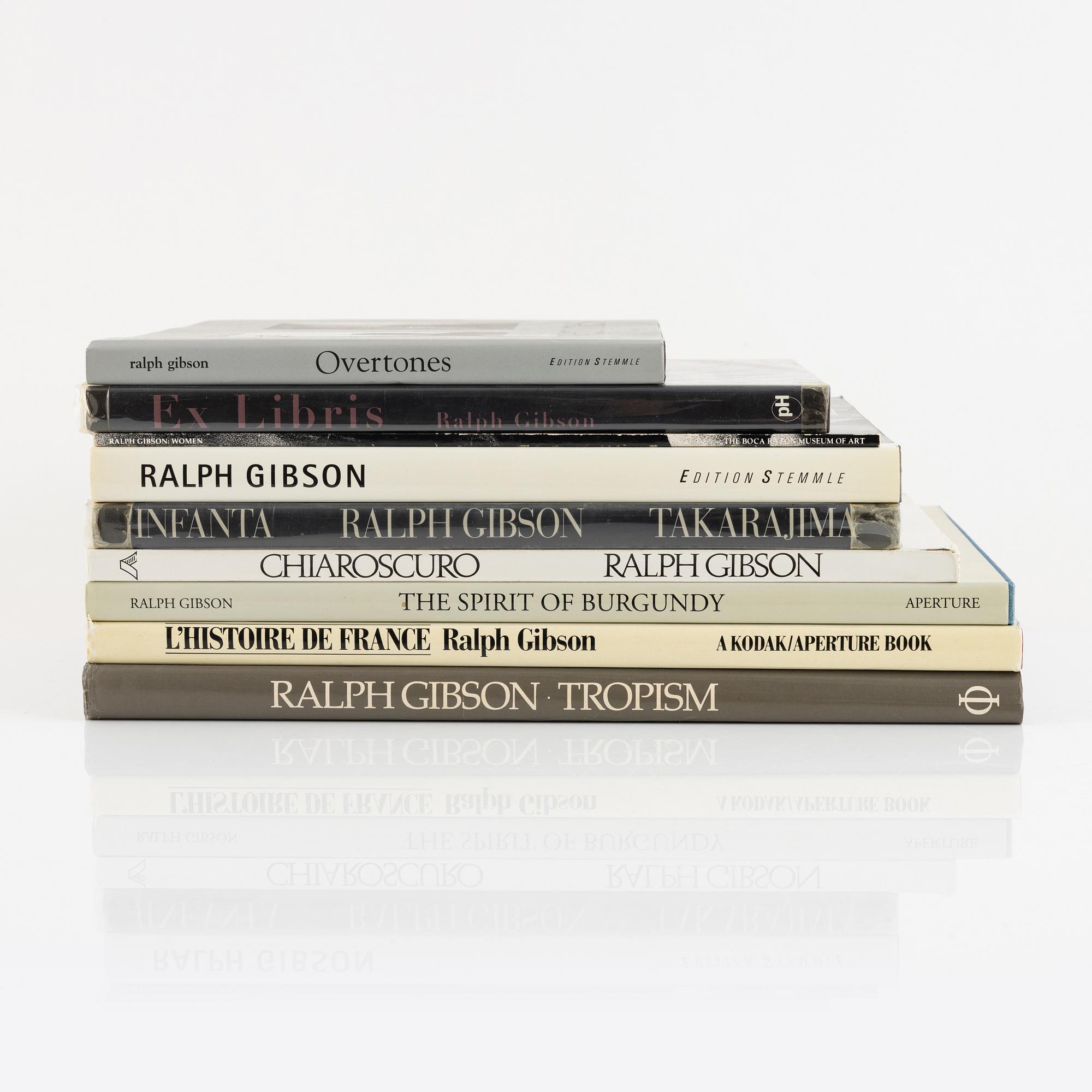 Ralph Gibson, photo books, nine volumes. - Bukowskis