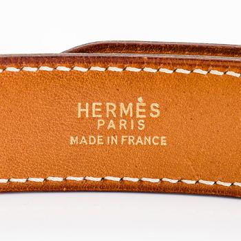 Hermès, a leather belt, year 1980.