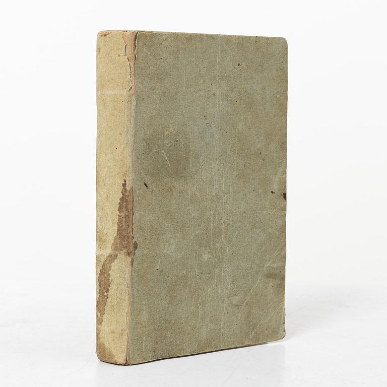 Bok. Beskrivning över Sveriges lappmarker, 1746/7.