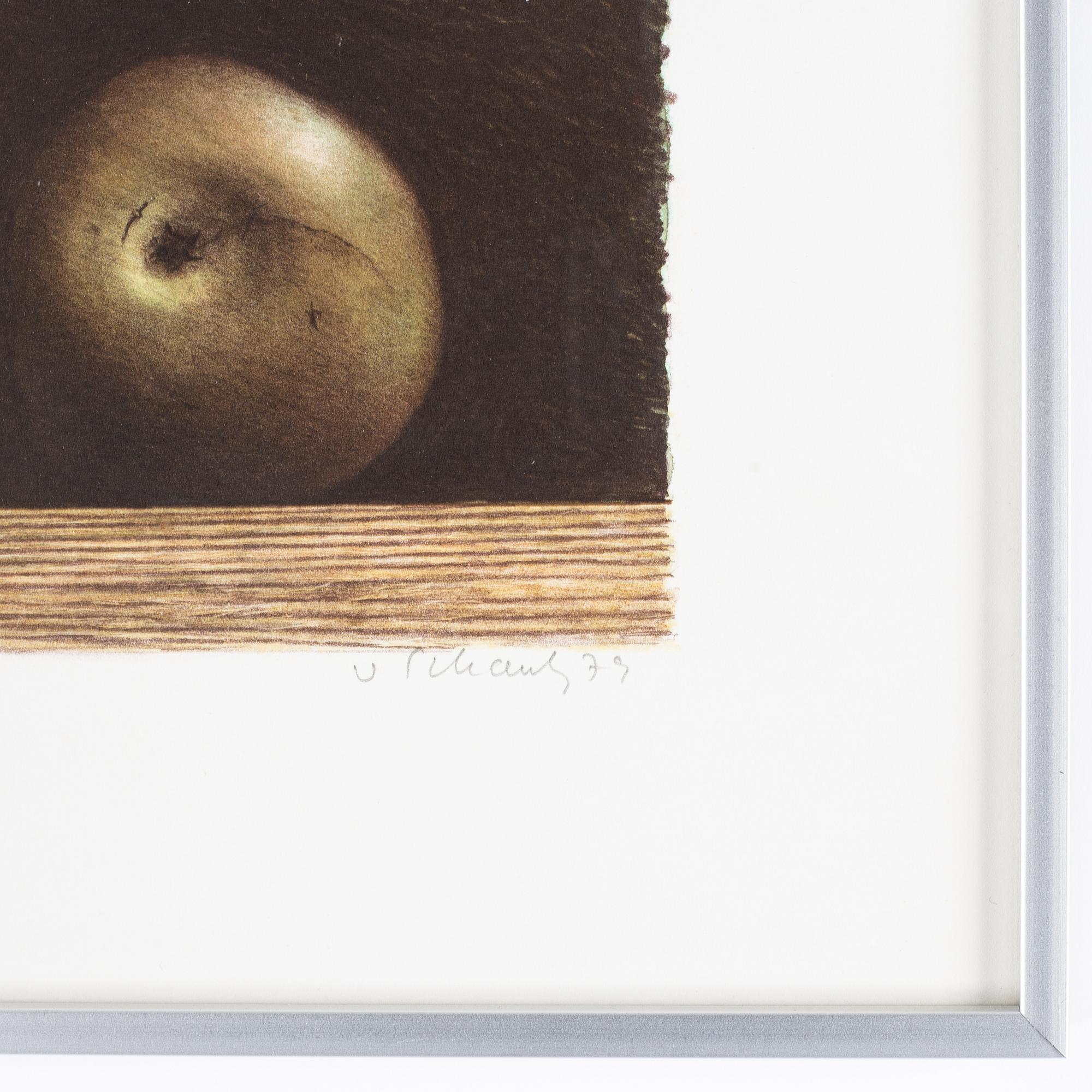 Philip von Schantz, lithograph in colours, 1979, signed 153/220.