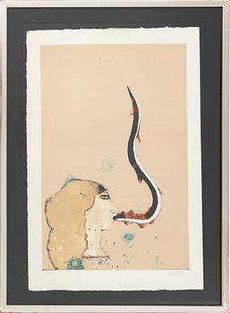 Paul Wunderlich, "La Pécberesse, fèvrier".