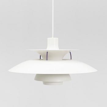 Poul Henningsen, a 'PH 5' ceiling light, Louis Poulsen, Denmark.