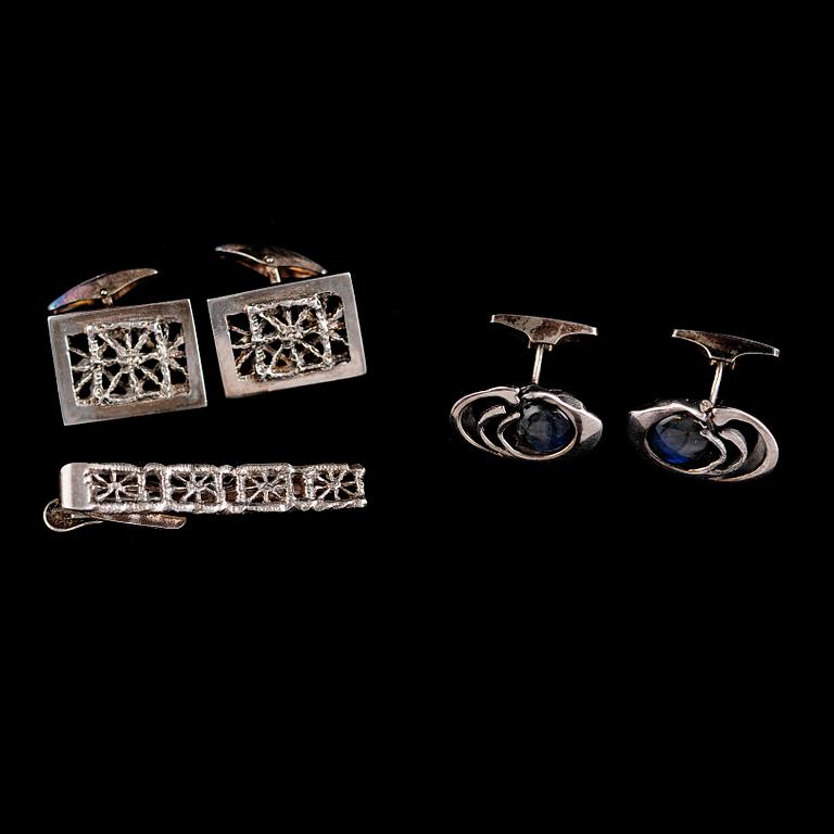 SAMLING SMYCKEN, silver, Finland.