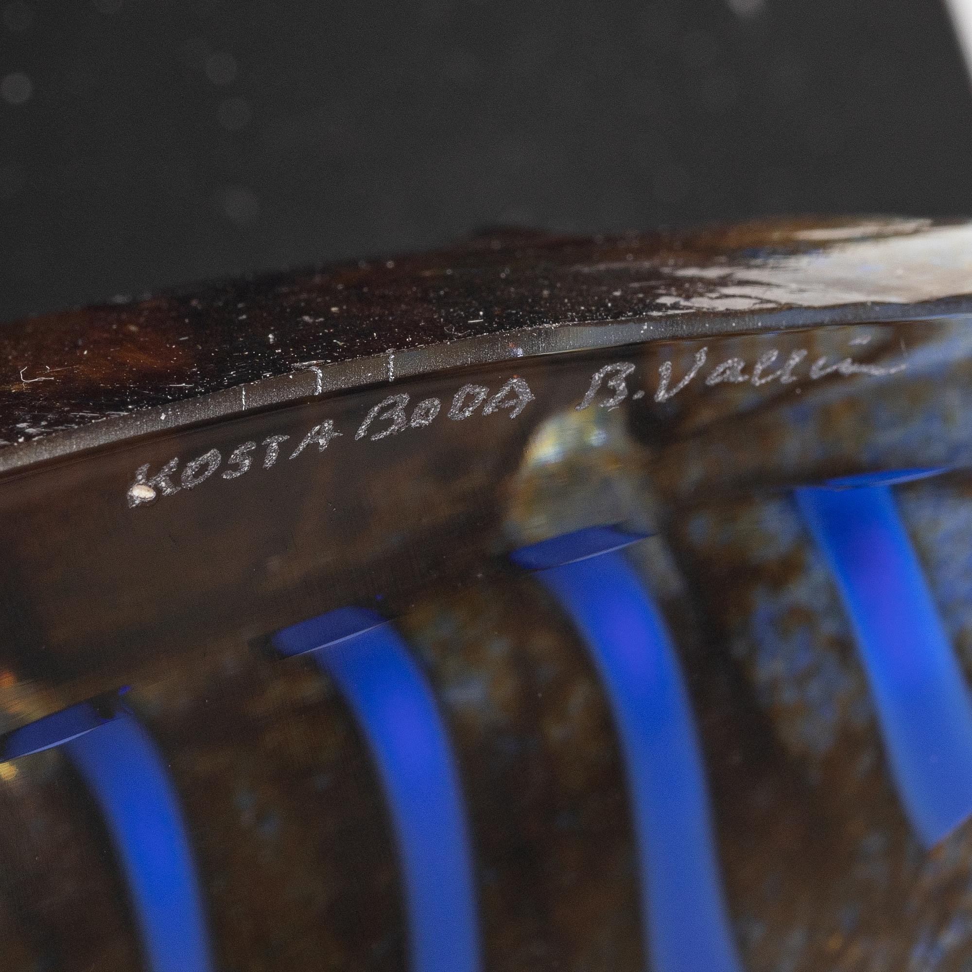 Bertil Vallien, boat, Kosta Boda Studio, 1993.