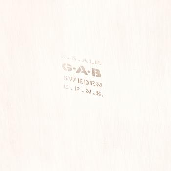 Folke Arström, cocktailset, 8 delar, Guldsmedsaktiebolaget (GAB), Stockholm 1900-talets mitt.