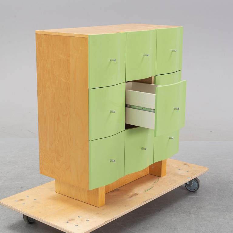 Tomas Jelinek, a 'Vajer' chest of drawers, IKEA, 1990s.