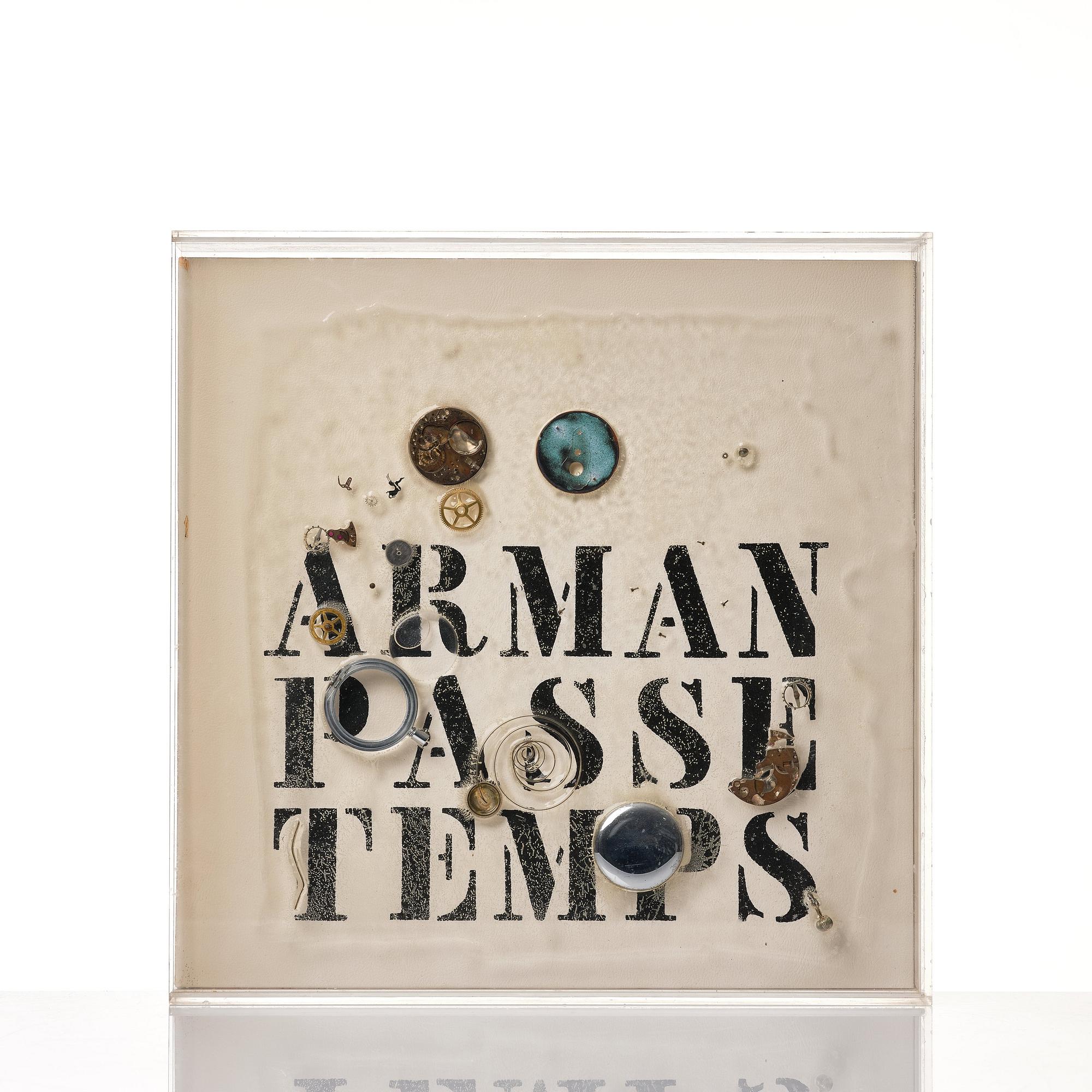 Arman (Armand Pierre Fernandez), "Passe temps".