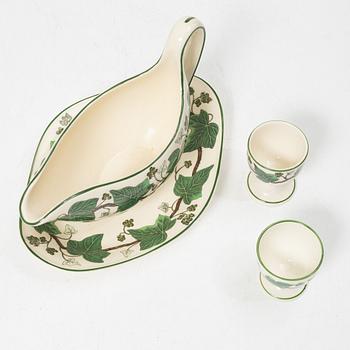 24 pieces of a 'Napoleon Ivy' creamware service, Wedgwood, England.