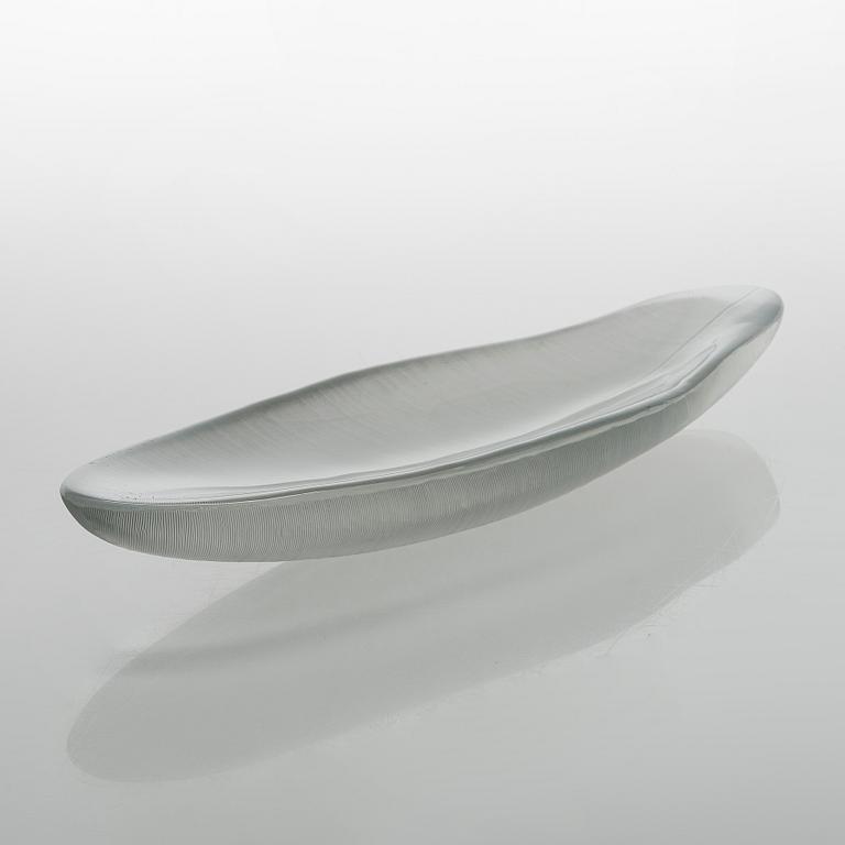 Tapio Wirkkala, taide-esine 3869, "Sulka" signeerattu Tapio Wirkkala Iittala -55.