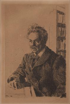 949. Anders Zorn, 'August Strindberg'.