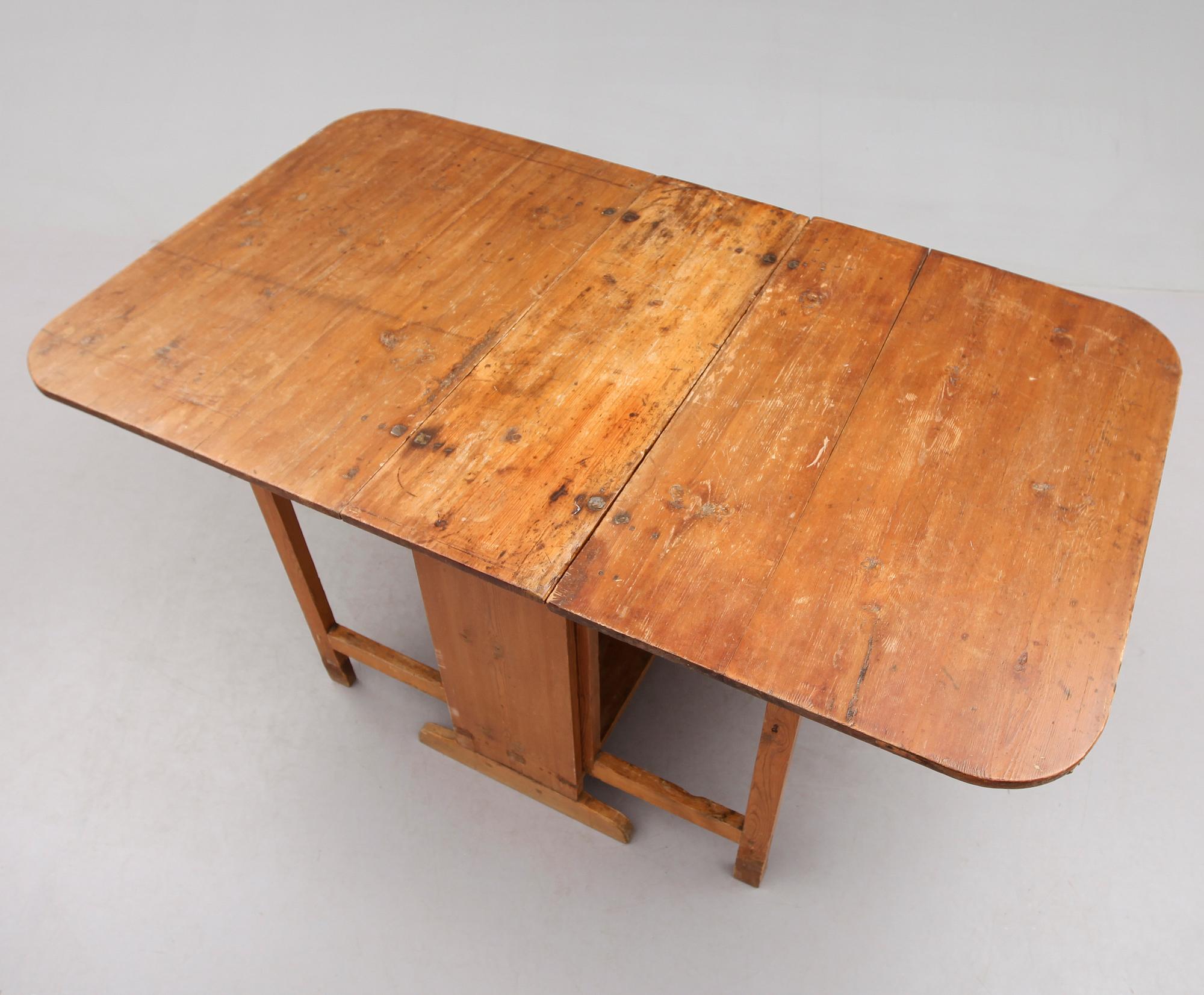 SLAGBORD, allmoge, 1800-talets mitt.