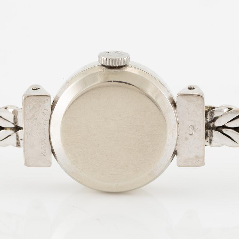 Omega, armbandsur, 18K guld, 17 mm.