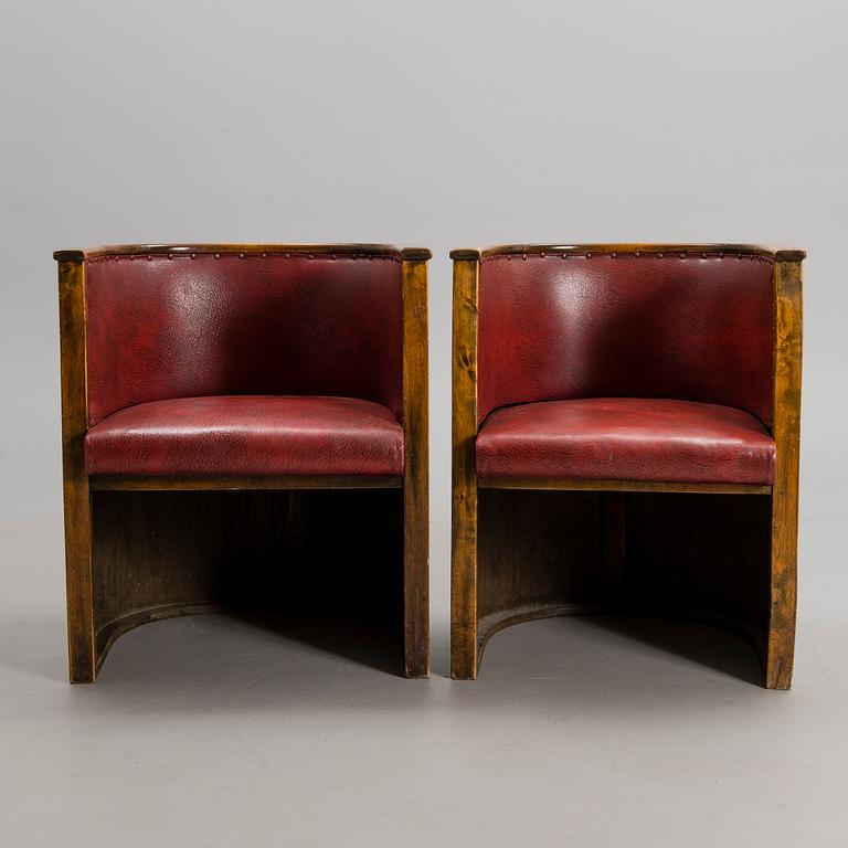 A PAIR OF RESTAURANT CHAIRS, Otto Korhonen och Alvar Aalto. 1930s.