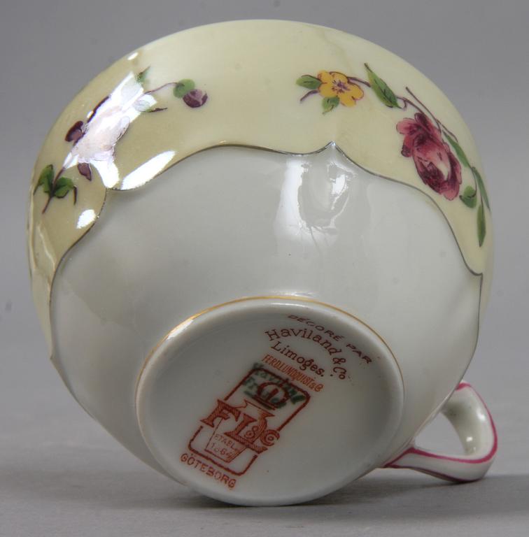 KAFFESERVIS, 12 delar, Ferdinad Lundkvist, 1925.