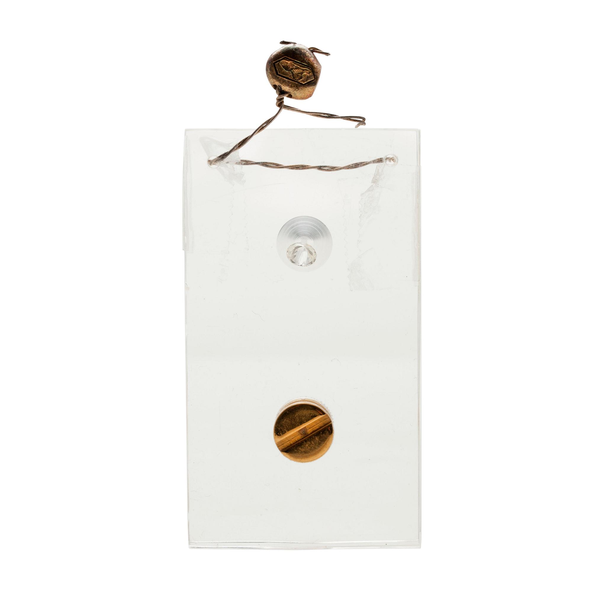 DIAMANT, briljantslipad  0,49 ct W/VVS.