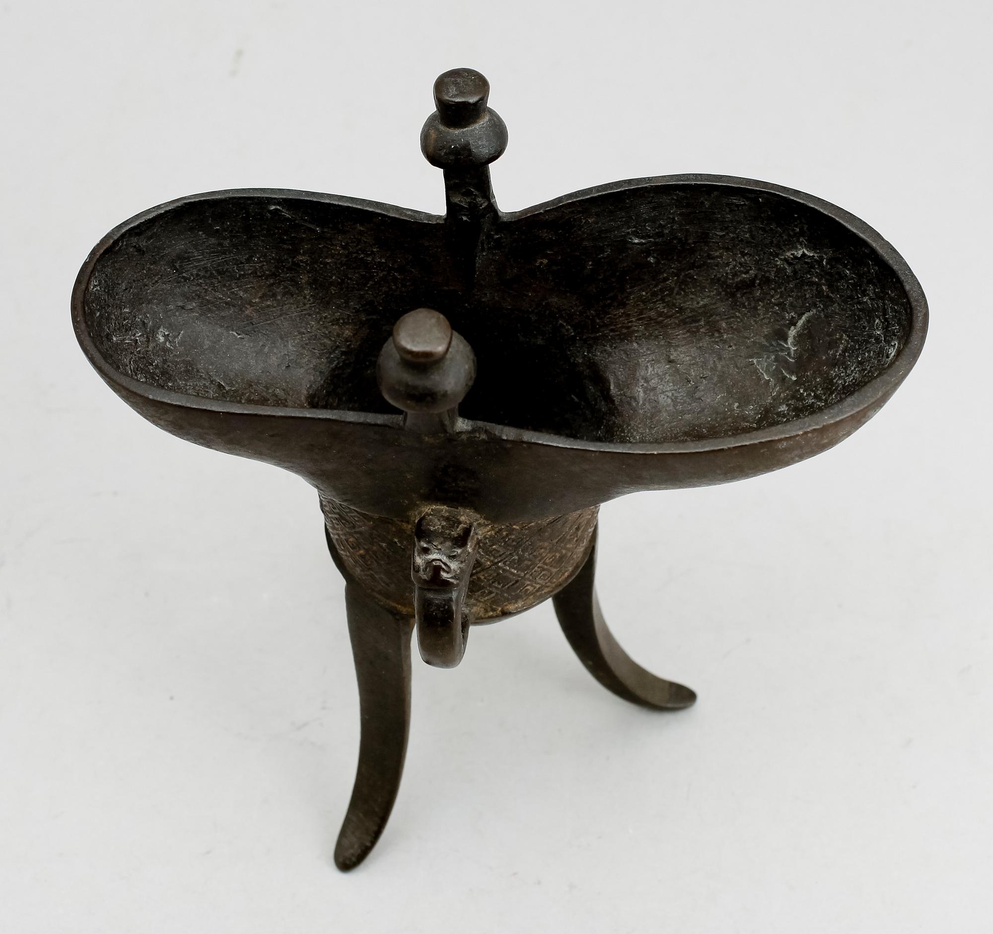 RÖKELSEKAR, brons, Kina.