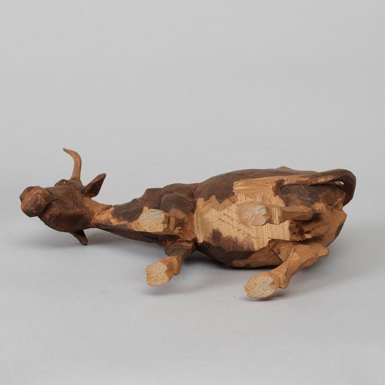 Axel Petersson Döderhultarn, "Lantlig idyll - kobröllop" (2).